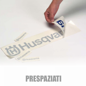 Here is how the very special stickers Prespaziati for flat surfaces!