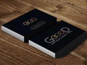example of a custom business card