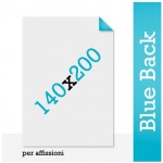 Nuovo formato per i manifesti Blue Back 140x200!