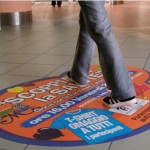 Questa immagine fa capire quanto sia d'effetto l'ADESIVO CALPESTABILE