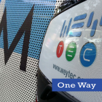 Esempio di ADESIVO ONE WAY