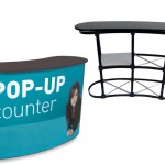 Esempio di banchetto promozionale POP UP COUNTER