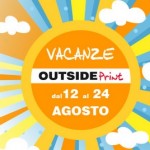 Nel mese di agosto le spedizioni rimarranno ferme dal 12 al 24